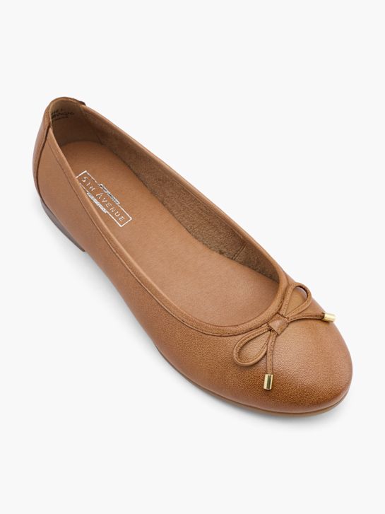 5th Avenue Ballet flat Brown 62918 2