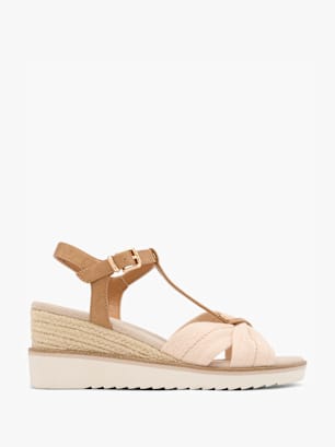 ESPRIT Sandale Bej