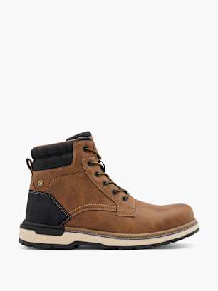 Landrover Bottes à lacets Marron
