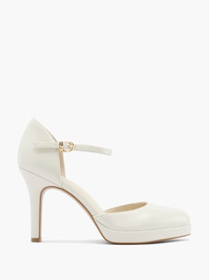 Graceland Tacones con hebilla Blanco roto