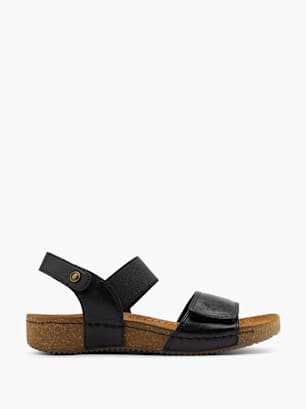 5th Avenue Sandale Schwarz